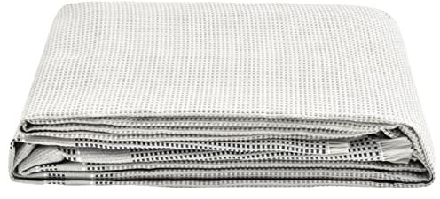 JUNZAI Carpet For Tent Floor,Awning Ground Sheet,Caravan Porch Awning,Tent Carpet 650x300 cm Grey