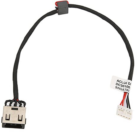 Cable de Toma de Corriente CC de Repuesto, Arnés Portátil para Ordenador Portátil para Lenovo G50‑80 G50‑85 G50‑70, Ligero y Portátil