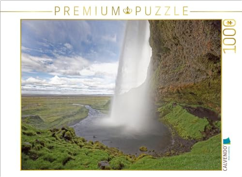 Puzzle · Seljalandsfoss | 1000 Teile · Lege-Größe 64 × 48 cm · CALVENDO Puzzle