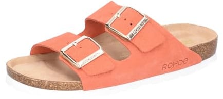 Rohde ALBA Damen, Frauen, Pantoletten, Slipper,Slides,Sandalen,Sommerschuhe,Freizeitschuhe,Freizeitschuhe,schluepfschuhe,KISS,40 EU