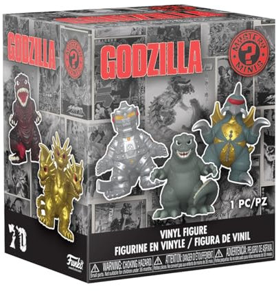 Funko Mystery Mini - Godzilla 70th - 1 of 12 to Collect - Styles Vary- Vinyl-Sammelfigur - Geschenkidee - Offizielle Handelswaren - Spielzeug Für Kinder und Erwachsene - Movies Fans