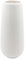 Vase Céramique Blanc 28cm Haut Surface givrée, Vases à Fleurs Moderne pour décoration de Table intérieur, Vases déco pour Herbe de la Pampa, Vase Boho pour Fleurs fraîches Fleurs séchées