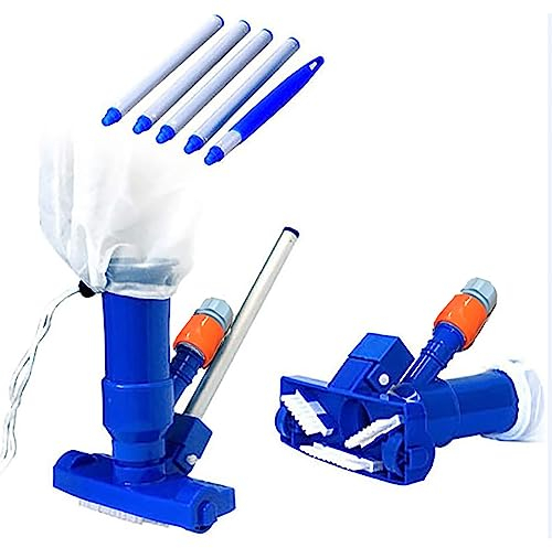 LoKori Poolsauger Staubsauger, Pool Sauger Boden, Pool Bodensauger Set, Pool Reinigung Bodensauger, Tragbares Pool Sauger Staubsauger für Schwimmbad, Spa,Teich, Whirlpool