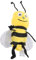 VICASKY Schmetterlings-tierhandpuppe Bienenpuppe Zum Lernen Weiche Handpuppe Für Handpuppe Für Das Klassenzimmer Stofftier Pädagogische Bienenpuppe Fingerpuppen Pp Baumwolle