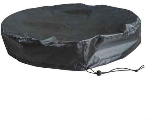 420D Oxford-Gewebe Outdoor-Eimerabdeckung, Tankbehälter-Staubschutz mit Kordelzug, 65 x 10 cm
