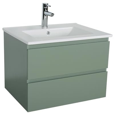 MOB-IN Meuble Simple Vasque 60cm Sorrento + Vasque