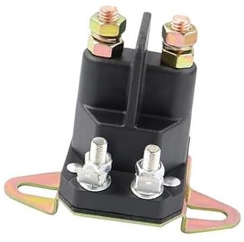 DEMULAX 435-700 Solenoide di avviamento 3 terminali 12V, for Stens, Solenoide di avviamento, for Husqvarna, 539101714 Trombetta 812-1221-211 854-1221-210 93265-9 93265WR Relè di avviamento del tosaerb