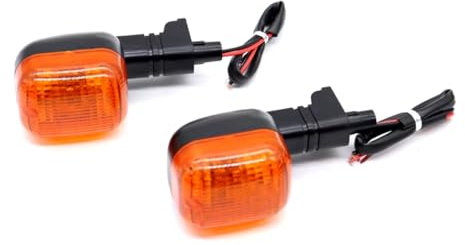 TGFCRUH Blinkerleuchten Kompatibel Mit F650GS 2000 2001 2002 2003 2004 2005 2006 2007 Motorrad Vorne Hinten Blinker Kontrollleuchte Blinkerlampe(Orange)