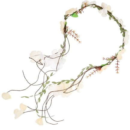 BESPORTBLE Bandeau Fleurs Pour Cheveux Couronne De Fleurs Guirlande Pour Fille Accessoire De Sérigraphie Élégant Et