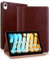 Cicili Hülle für iPad mini 7./6. Generation (2024/2021 8,3 Zoll) mit Halter Cover aus PU-Leder Standfunktion Flip Case Cover für iPad mini 7 (A17 Pro) Tablette, Braun