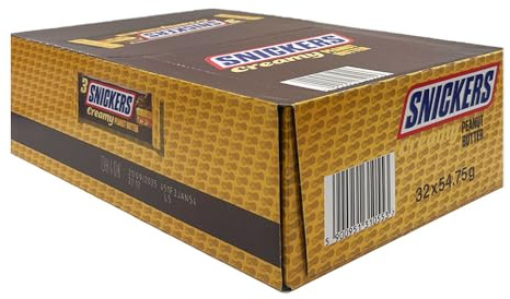 Snickers Creamy Peanut Butter Kiste mit 32x 54,75g