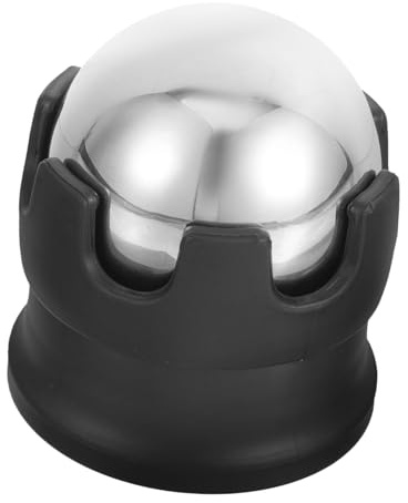 FIXOSHEE Edelstahl Massageball für Gesicht und Körper Hot cold Roller zur Muskelentspannung Vielseitiger Massageball für Sitzende Yoga und Fitness Langlebig und Handlich