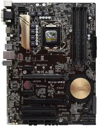 desktop motherboard Fit For ASUS H170-PRO Motherboard Support I7-7700 6700K I5-7600 6500 I3-7320 6300 CPU LGA1151 4xDDR4 IntelH170 M.2 PCIe3.0 ATX Mainboard