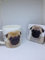 MOPS Welpe Tasse und Untersetzer Set