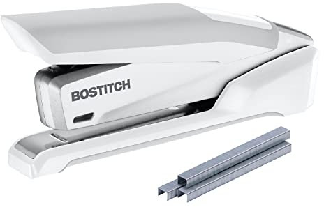 PaperPro Prodigy Heftgerät mit reduzierten Aufwand Value Pack Weiß weiß/silber