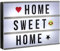 Haushalt International HI 54938 Kino Leuchtkasten 30x22cm mit 80 Buchstaben und 5 Emojis