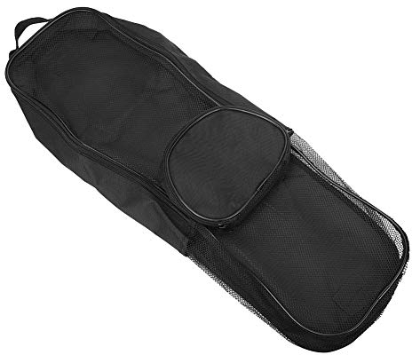 Naroote Flossentasche, Tauchtasche, Nylon Tauch Mesh Rucksack Tragbarer Schnorchel Mesh Rucksack Tauchausrüstung Beach Bag für den Transport der Schnorchelausrüstung