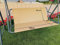 Ersatz-Schaukelsitzbezug für Hollywoodschaukel, Sitzbezug für Gartenstuhl, für den Außenbereich, 138 x 50 x 50 cm, Beige