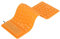 Bewinner Tastiera USB pieghevole in silicone, 85 tasti leggera e impermeabile, tastiera rollup silenziosa, tastiera portatile flessibile per laptop, viaggi (arancione)