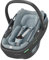 Maxi-Cosi Coral 360 i-Size Babyschale Drehbar, 360 Grad Neugeborenen Autositz, 0–12 Monate, 40–75 cm, Ultraleichtgewicht, G-CELL Seitenaufprallschutz, extra-großen Sonnenverdecks, Essential Grey