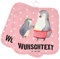 Mr. & Mrs. Panda Personalisierte Topflappen Pinguin mit Kind - Personalisierte Geschenke, Personalisierter Ofenhandschuh, Geschenk, Mutti,