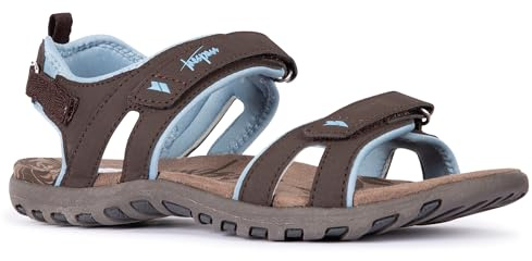 Trespass Womens Walking Sandals Serac Coffee in Size - 36
