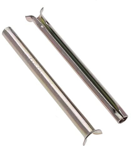 8mm x 130mm Express Nails Anchor, Hammer in Fixings, Spring Steel Nail Fastener, Rapid Hammer-Set Anchors for Masonry Timber Framework and Battens to Blockwork, Brick, Concrete (10 pcs)
