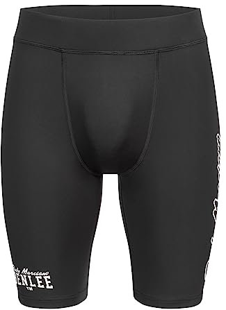 BENLEE Herren-Kompressions-Shorts mit Tiefschutz-Cup WINNEWAY Black/White XXL