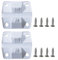 Cooler Replacement Plastic Hinges & Screws Set - Compatible with Coleman Coolers 5283-1141Cooler Hinges Replacement