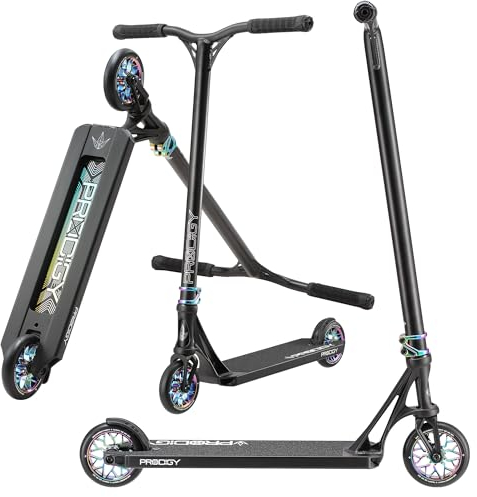BLUNT Scooters Prodigy X Complete Scooter, Black Oil Slick