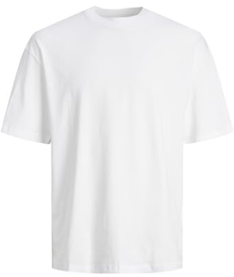 Jack & Jones Herren Jjebradley Tee Ss Noos Pls, Weiß,4XL