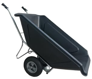 Schubkarre 300L Kelberg Farmer Pferdekarre Schubkarre Heukarre Silokarre PP