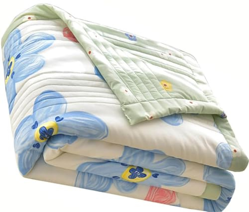 seokor Sommer Sommerdecke, 150x200/180x200/200x230cm Weich Steppdecke, Sommer Kühler Steppdeckes Dünne Bettdecke, Waschbar Für Den Sommer
