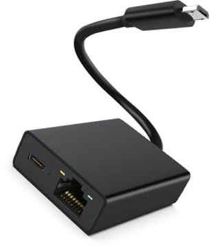 Ethernet Adapter for Fire TV Stick, Micro USB to RJ45 Network Adapter