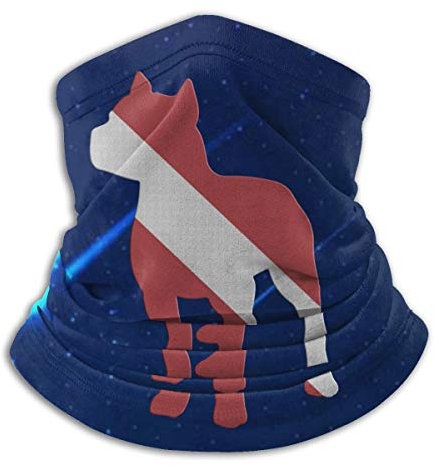 Patriotische Dog Dive Flagge Herren Damen Bandana Headwrap Bequem Halstuch Mikrofaser Haarband Für Lauf Yoga Motorrad