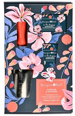 Burgon & Ball Hand Cream, Hand Soap and Trowel Pink Grapefruit-Scent Gift Set
