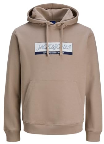 JACK & JONES Herren Jorinwood Block Branding Sweat Hood