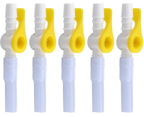 5 valvole per catetere per drenaggio urina, valvole per catetere, comode, in silicone, con bordi lisci, tubi morbidi, efficace alternativa alle borse da gamba