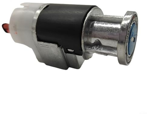 Alanmoship Electric Bike Lock Metal Safety Lock With 2 Keys For Motorcycle E-Bike Battery Pack Box Black Silver