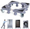 piorlado Washing Machine Stand with Wheels Multi-functional Movable Base Adjustable Base Multi-functional Movable Base for Dryers, Refrigerators, Freezers