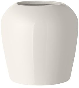 blomus Vase -LETA- | Blumenvase aus Glas | Größe L | Farbe Moonbeam | Wohnaccessoire