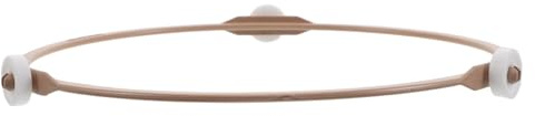 FUOYLOO Drehtellerring für Mikrowelle 19cm Glasteller Ersatzteil mit 18 Rollen Kompatibel für Standardmodelle Mikrowellenofen Zubehör