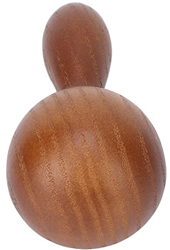Xiuganpo Martillo de Masaje con Aceite Esencial Madera de Teca para Relajación y Cuidado de la Piel 1 Unidad - Superficie Lisa, Promueve la Absorción, Alivia la Fatiga