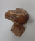 Teak Deko Skulpturen Pilz Durchmessr 24cm Höhe 25 cm Vollholz