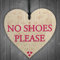 RED OCEAN No Shoes Please Remove Trainers Home Carpet Gift Hanging Plaque High Heels Sign