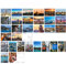 30 Stück 1 Set Weltberühmte Stadt Sehenswürdigkeiten Landschaft Postkarten Geschenk Blanko Postkarten (Istanbul)