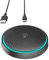 WISE TIGER USB Conference Microphone for Gaming, Skype, Zoom - 360 Omnidirectional Condenser PC Mic with One-Key Mute, Plug & Play Laptop Desktop Microphone