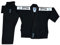 Kinder Elite BJJ Gi Pearl Weave Jiu Jitsu-Uniform – Schwarz (M2)