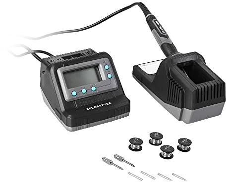 Cecotec - CecoRaptor SolderStation 600 Advance, Stazione di saldatura, Saldatore 230 V 50 Hz 60 W, temperatura 200-400ºC