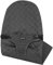 iGRATENS Stoffsitz für Babywippe – Baby Björn, Babywippenbezug, kompatibel mit Balance Soft & Bliss Modell, 100% Baumwolle, hautfreundlich, maschinenwaschbar, Schwarz